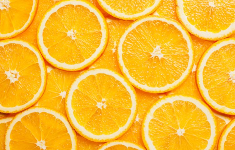 ORANGE slices