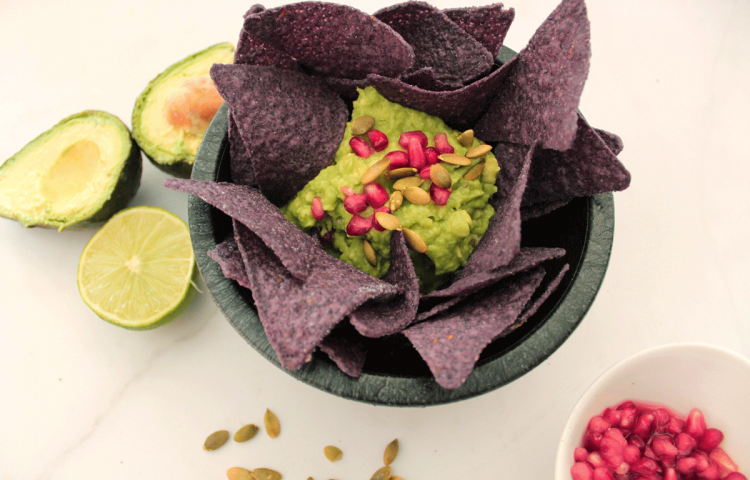Fall inspired guacamole