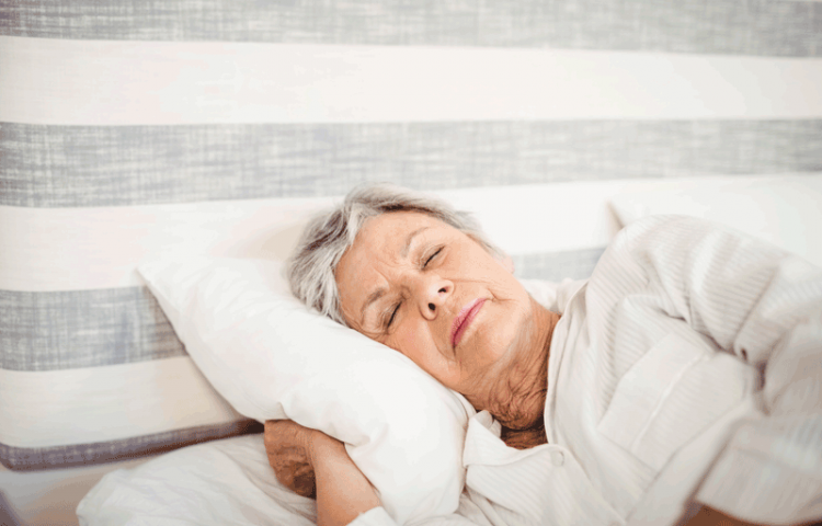 Sleeping woman